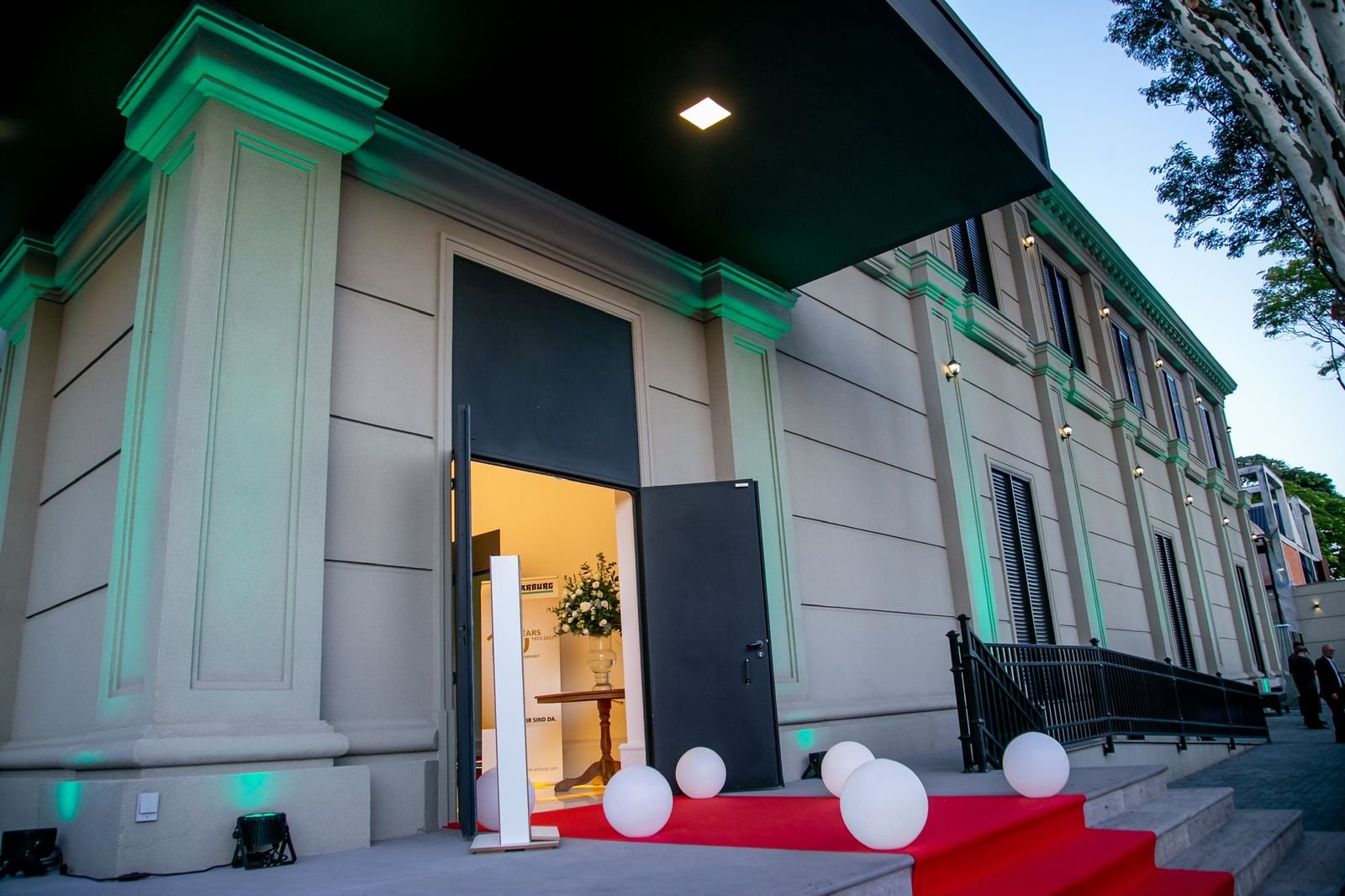 Detalhe de evento corporativo